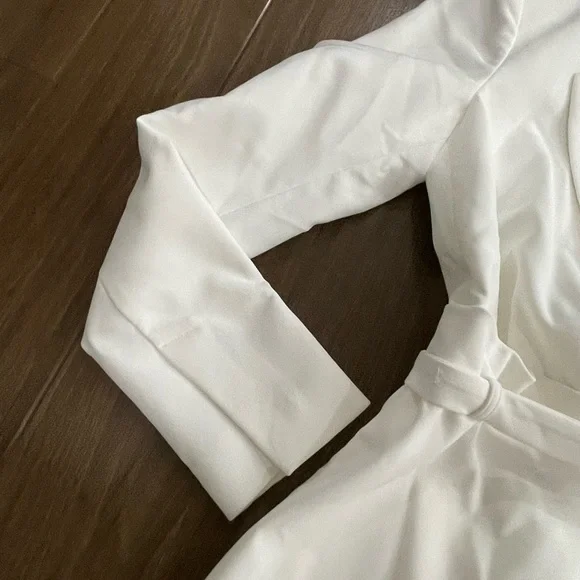 Zara white tapered blazer dress - Picture 8 of 12